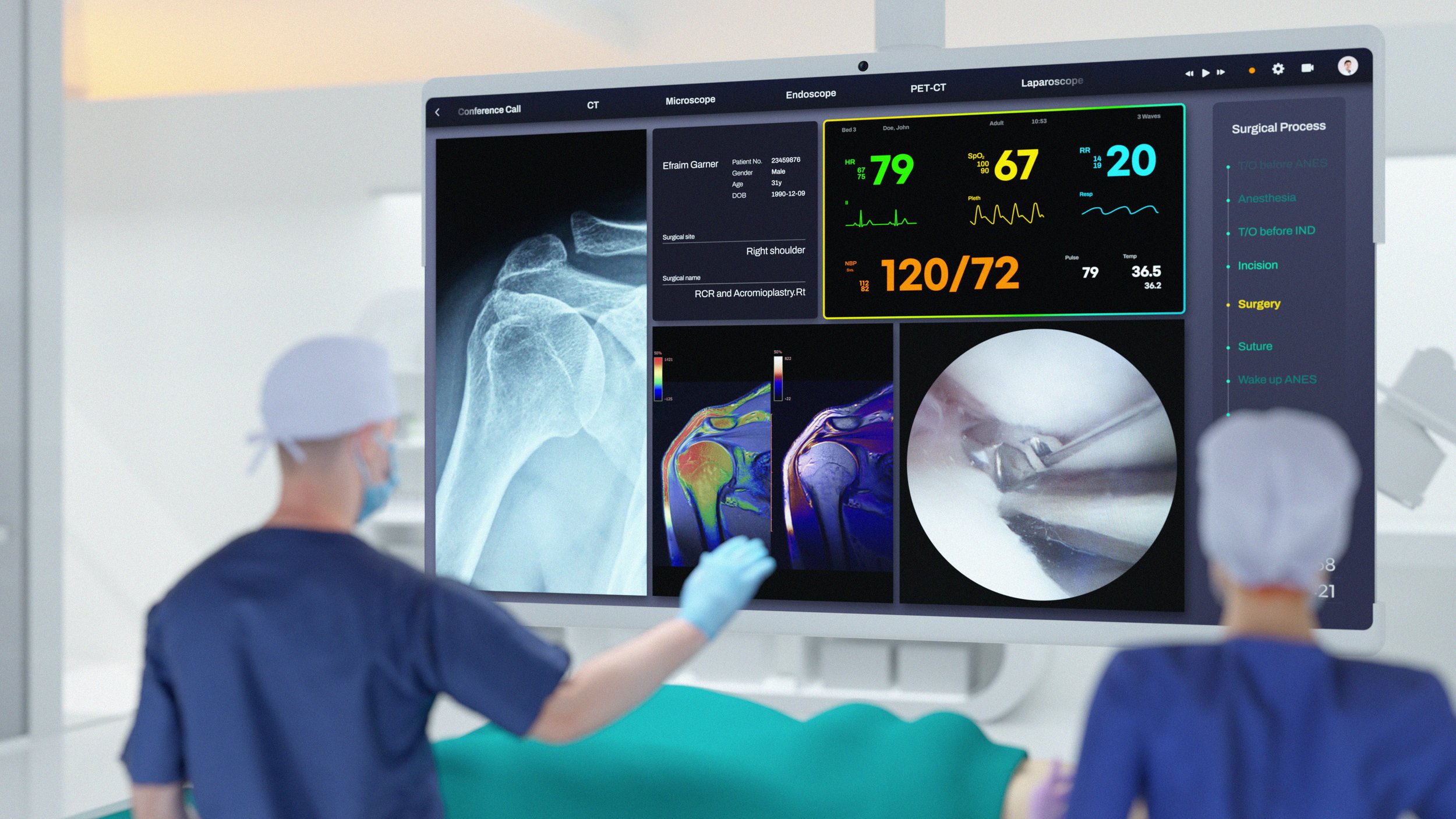 AR Surgery Guide App
